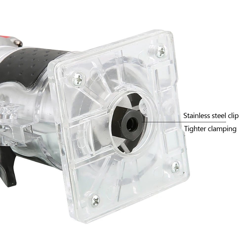 Электрический ручной триммер 800 Вт фрезерный станок для резьбы по дереву с чехлом