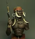 Комплект бюста из смолы в сборе 110, Африканский воин