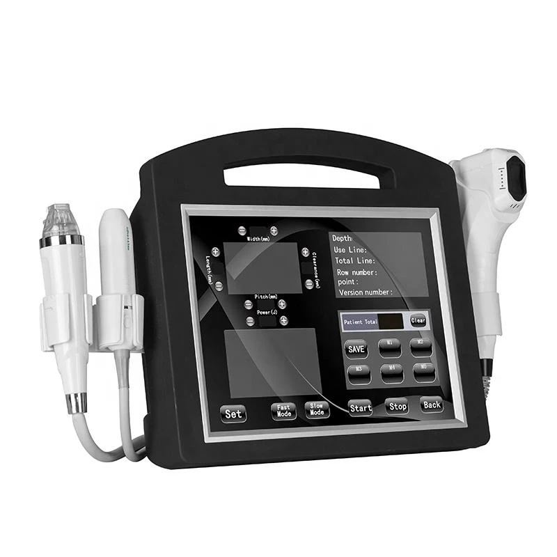 

2021 new 3 in 1 RF score microneedle 4D Smas enhance facial professional machine beauty slimming instrument