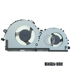 laptop cpu cooling fan ns85b24 dc05v 1 00a 18k01 8pin dc28000e1d0 for lenovo gaming ideapad l340 17irh l340 15irh free global shipping