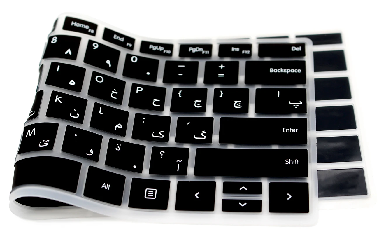 HRH пылезащитный персидский силиконовый чехол для клавиатуры Microsoft Surface Pro4