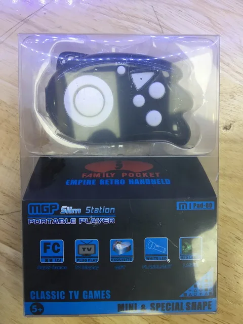 

5pcs 8 Bit Mini Video Game Console Players Build In 89 Classic Games Support TV Output Plug Handheld Game