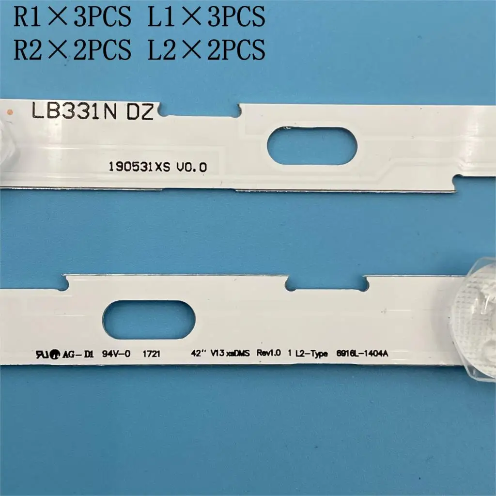 Светодиодная лента 10 шт. для LG 42 ''V13 cDMS Rev1.0 1 L1 R1 L2 R2-Type 6916L-1402A 6916L-1403A 6916L-1404A