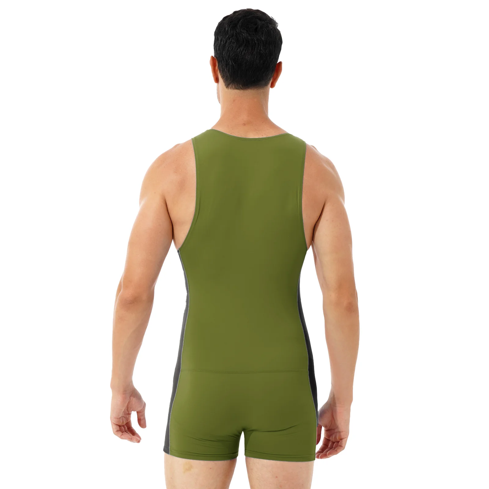 Мужское боди без рукавов с круглым вырезом | Тематическая одежда и униформа