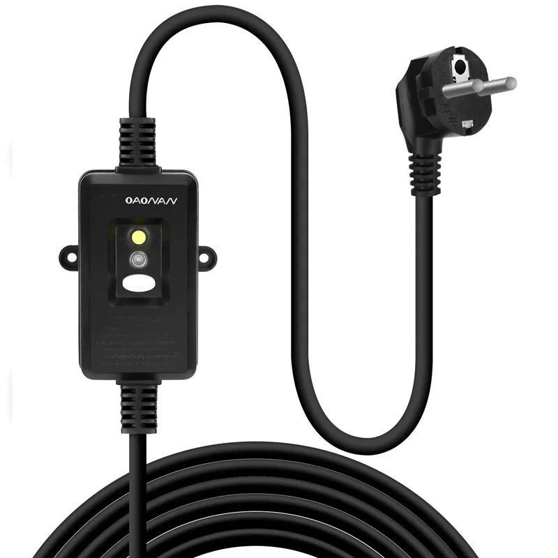 УЗО штекер настенная розетка адаптер питания 16A 240VAC защитный автоматический