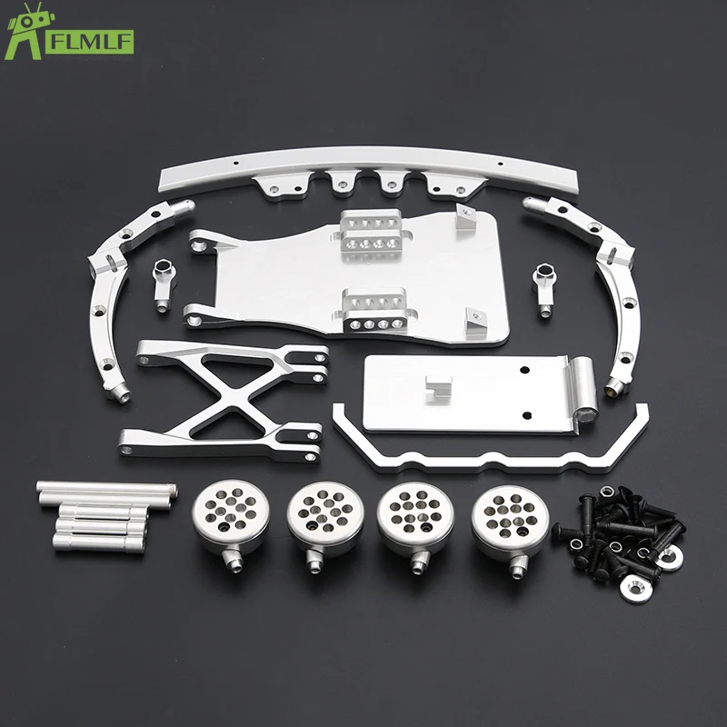 Передний или задний комплект для бампера с ЧПУ из сплава подходит 1/5 HPI ROFUN BAHA ROVAN KM