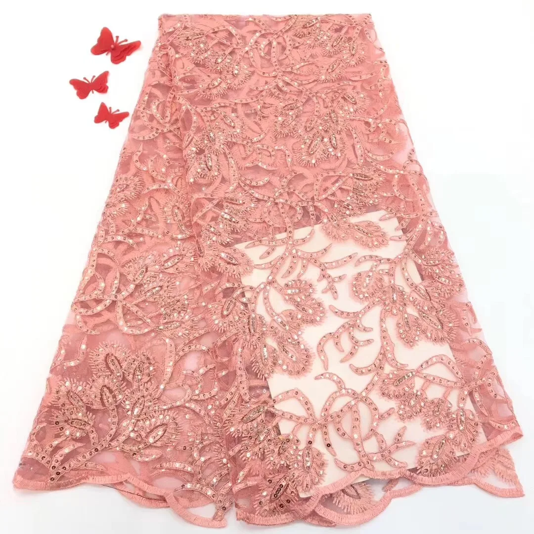 

2019 Latest African Cord High Quality Guipure Lace Fabric/ African Cord Lace / Cupion Lace / Chemical Lace Fabric D14