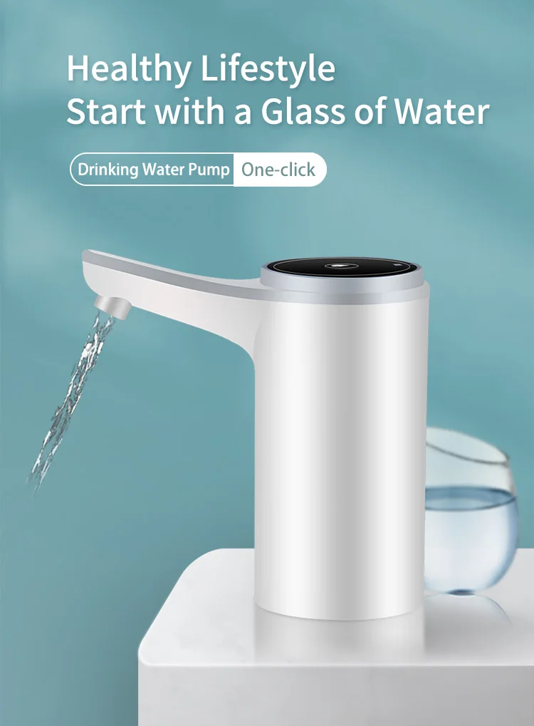 

Диспенсер для воды, помпа для бутылок с водой, 19 литров, USB-зарядка, миниатюрный Электрический помпа для питьевой воды, диспенсер для питьевой воды