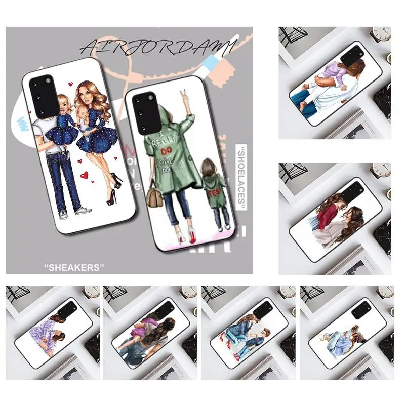 PENGHUWAN для мам и детей одежды из двух предметов девочек мамы папы на руку люксовый