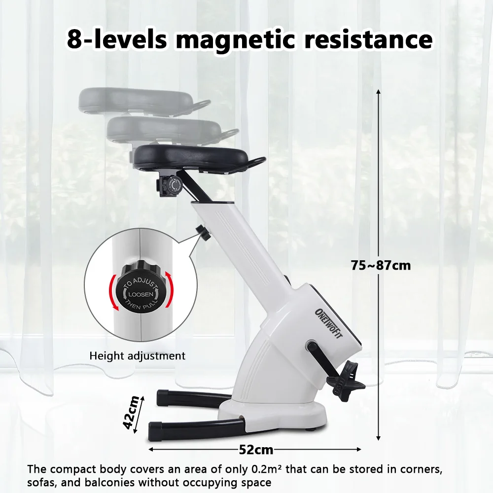 Велотренажер без ручки магнитный для дома кардио-тренировок тренажерного зала |