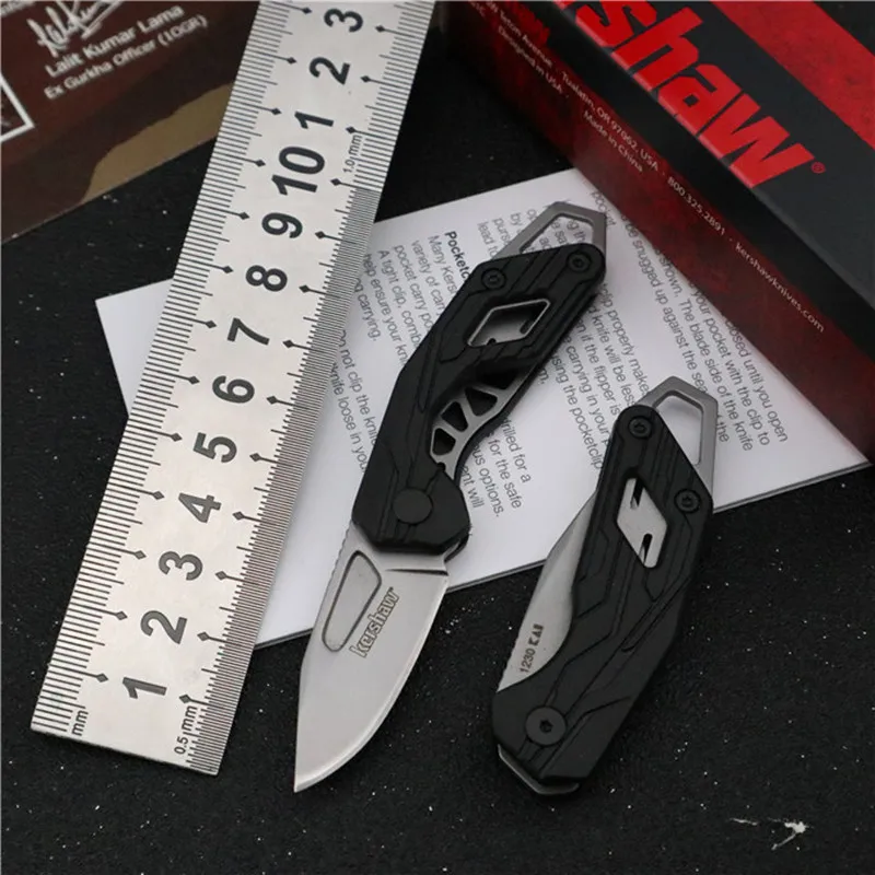 

KS1230 Pocket Camping Folding Knife 8cr13 Blade G10 Handle Outdoor EDC Survival Knives Utility Small Tool