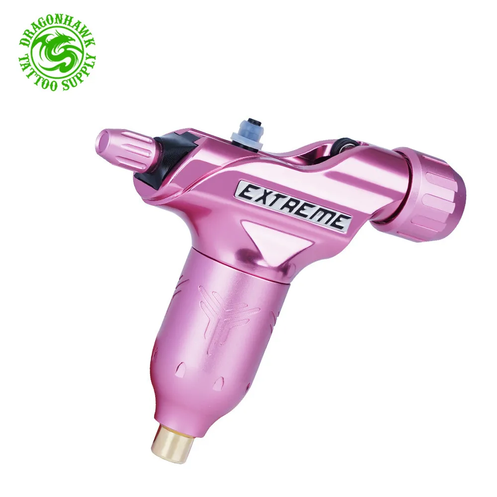 Профессиональный Ротари тату машина Регулируемый мягкий и жесткий RCA шнур