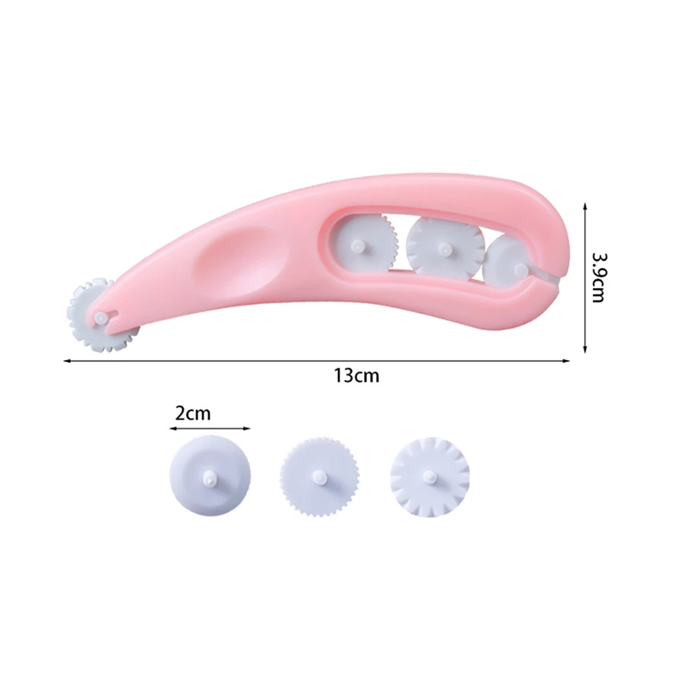 

1pc 4-Piece Set Of Edging Roller Knife Fondant Cake Mold Baking Pressing Wheel Cutter Carving Pastry Tools Kitchen Gadgets