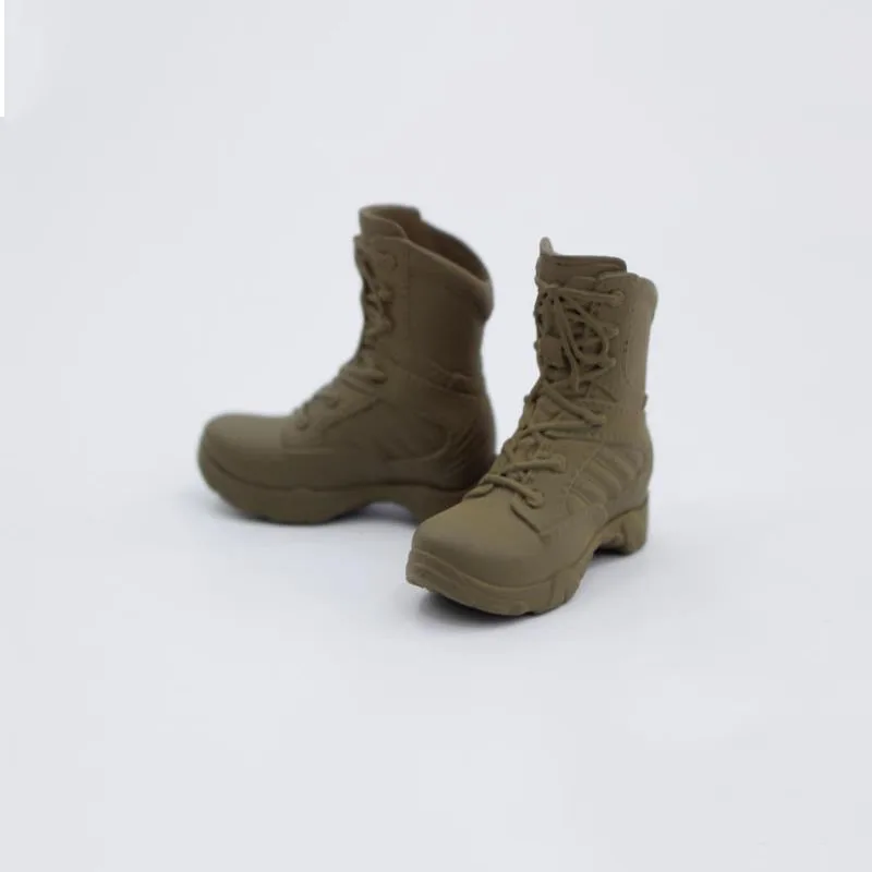 

Vstoys 1/6 Female Combat Boots Policewoman Soldier Shoes Model Fit 12'' Action Figure Body
