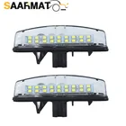 Светодиодные лампы CANBUS без ошибок, подсветка номерного знака автомобиля, базовая лампа для Mitsubishi Colt plus Grandis 2003 , лампы для автомобильного номерного знака белого цвета