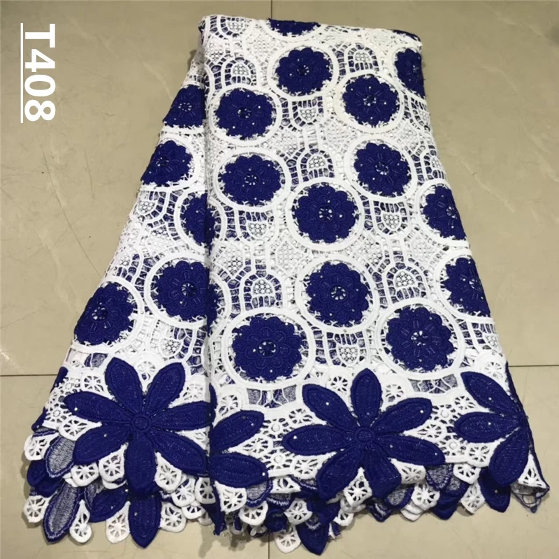 Tollola последний зеленый гипюр кружевная ткань вышивка французский африканский