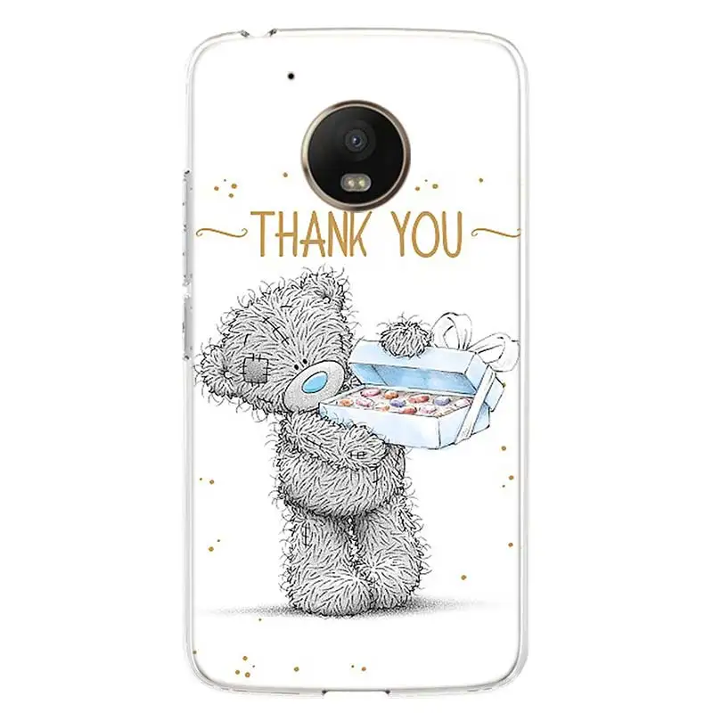 Чехол для телефона Teddy Me To You Bear Motorola Moto G9 G7 G8 G6 G5S E6 E5 Plus Power Play One Action Macro EU Gift Coque Cover |
