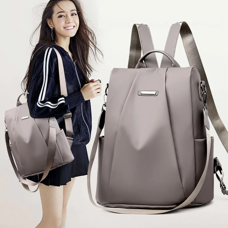 

Backpack Women 2021 New Fashion Leisure Versatile Fashion Travel Backpack Travel Bag Oxford Cloth