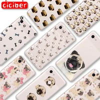 cute pug dog case for google pixel 4 5 3 2 xl cover for pixel 3a 4a xl soft silicone tpu luxury shockproof protect phone fundas