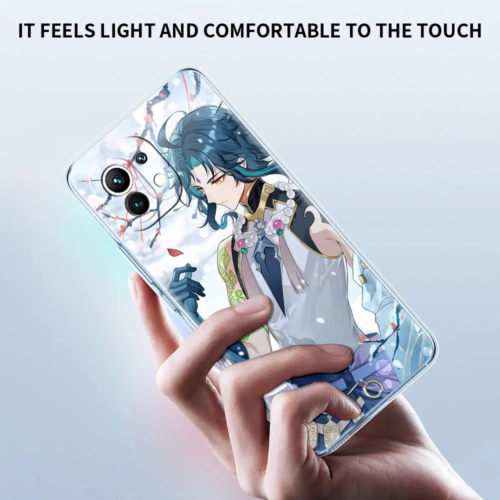 Genshin Impact Xiao Game Transparent Capa For Xiaomi Mi 11 10T Note 10 Lite 9T 9 Phone Case Poco X3 NFC M3 F3 GT F2 Pro 5G Cover | Мобильные
