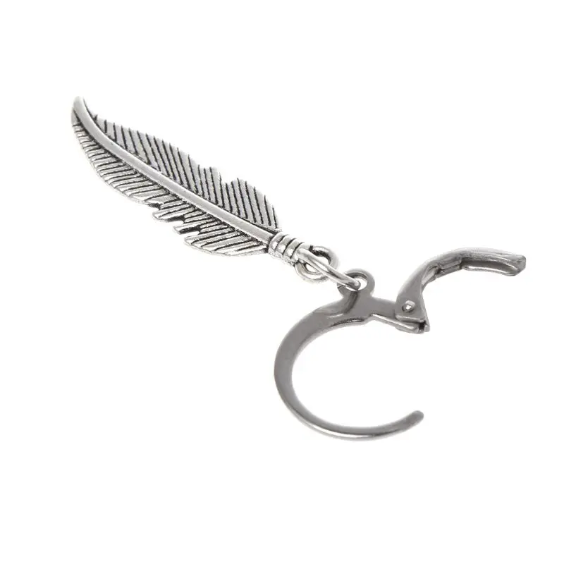 

9 Pairs/Set Chain Earrings Stainless Steel Pendant Dangle Decoration Charms Unisex Women Men Personality Jewelry Chains