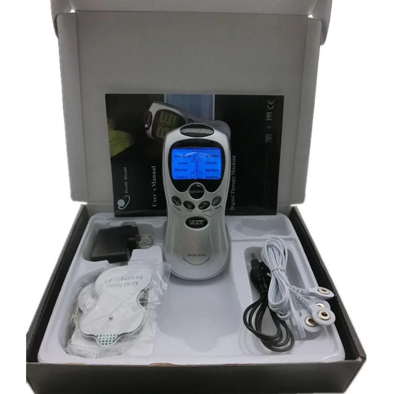 Розничная коробка 8 моделей цифровой похудение десятки акупунктурный Массажер для пульс Терапии Машина