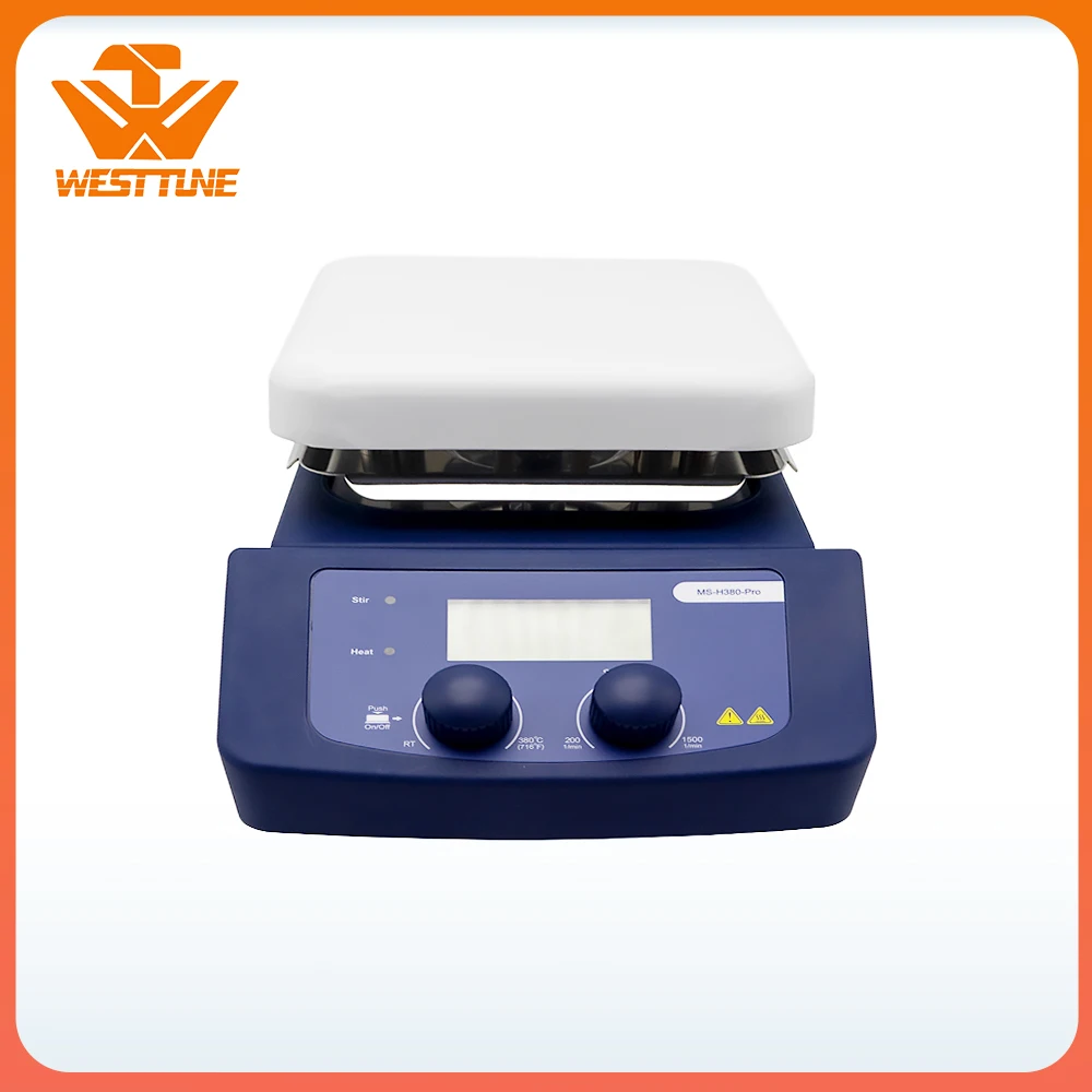 MS-H380-Pro ЖК Цифровая конфорка магнитная мешалка с температурой нагрева плита