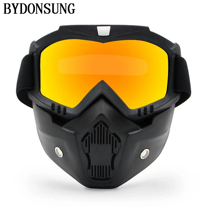 Велосипедные очки маска шлем для лица Мотоцикл Спорт сноуборд лыжные защита от