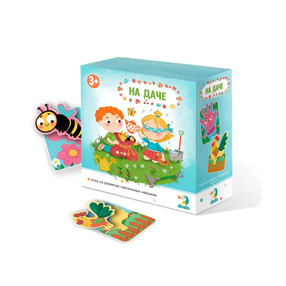 Игра на развитие тактильных навыков &quotНа даче&quot Dodo R300202 | - Цена: 387