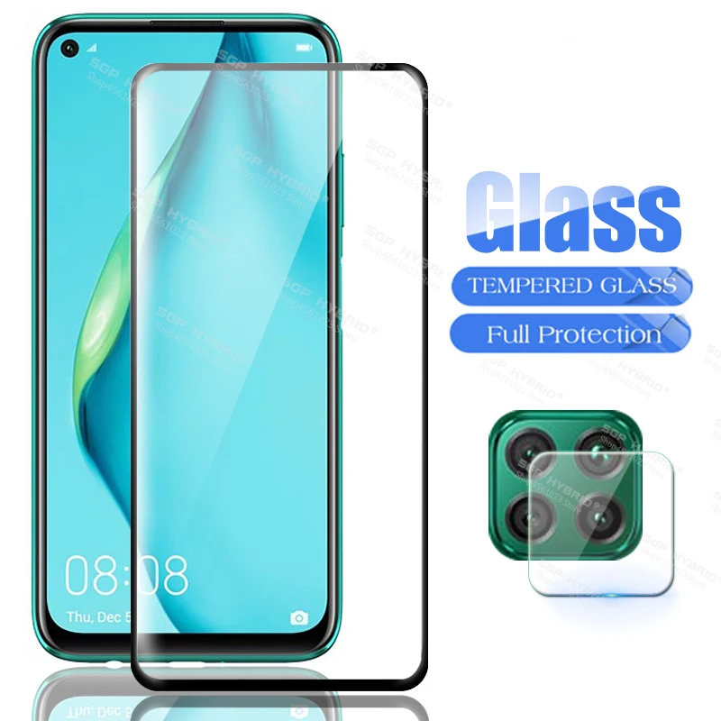 

2 в 1 для Huawei P40 P30 Lite E Защитная пленка для объектива для Huawei P40Lite E P 40 30 lite E P30Lite Защитная пленка для экрана защитное стекло