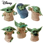 Экшн-фигурки йода из мандалор, 5-6 см, 6 шт.компл.