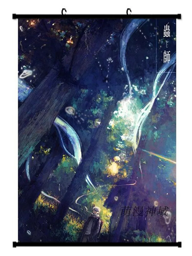 Японское аниме декоративные картины крутой мушиши для мальчиков Декор дома