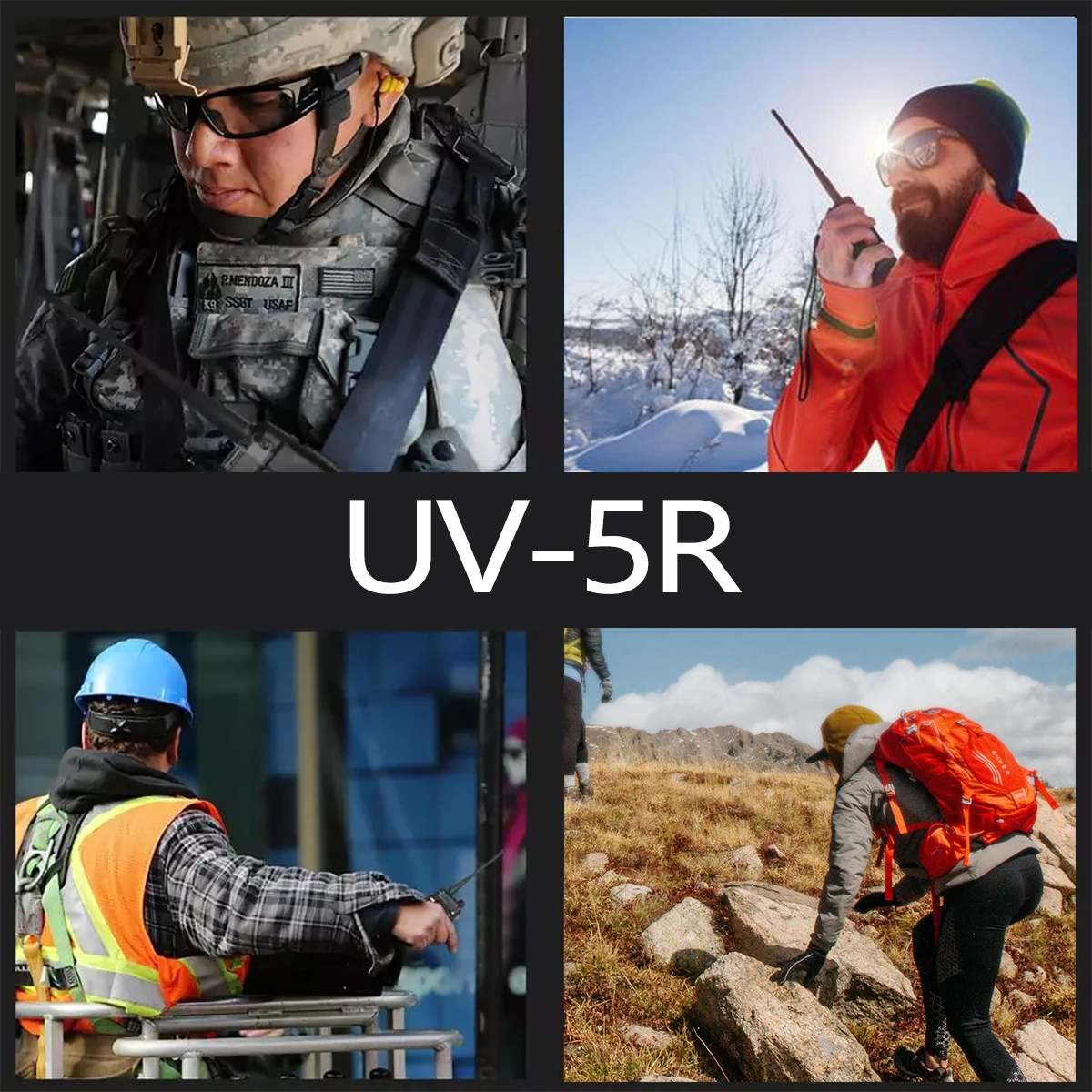 Optional 10W Baofeng UV-5R Tri-power 10/5/1W Walkie Talkie Dual Band Transceiver UV5R hunting Two way Radio UV-9R UV-82 UV-10R | Мобильные