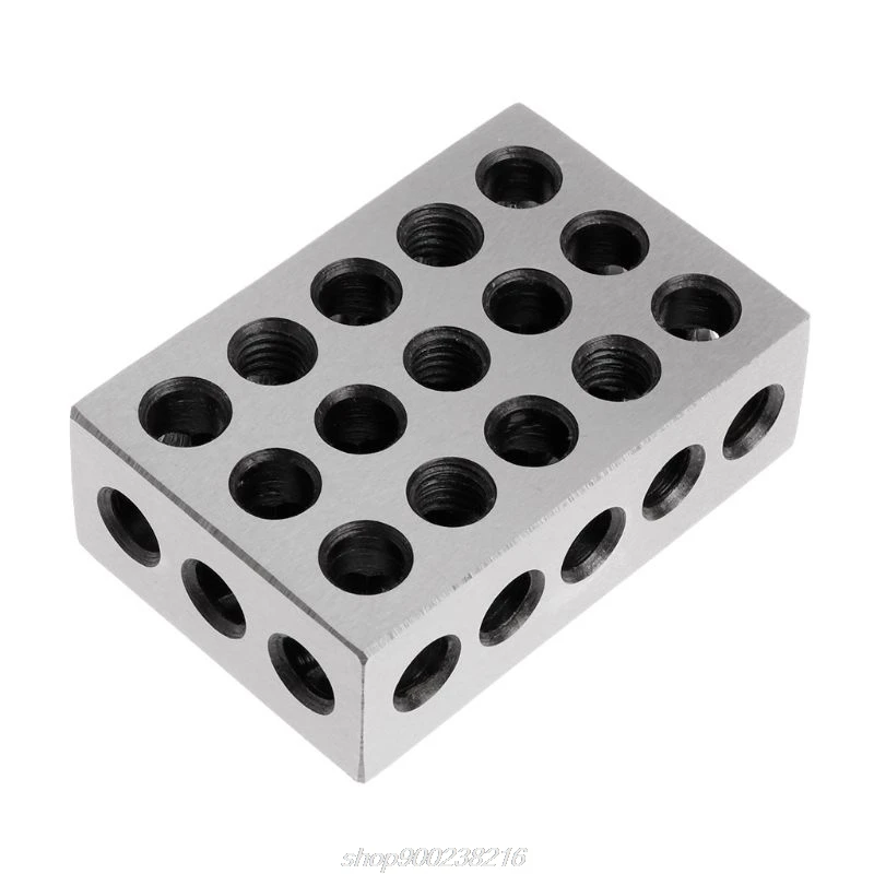 

2pcs Hardened Steel Ultra Engineers Blocks Precision 1" x 2" x 3" Milling Tool J11 21 Dropshipping