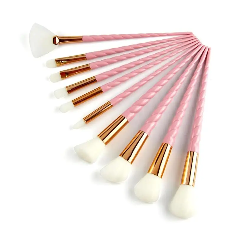 10 шт. набор кистей для макияжа Профессиональная основа Тени век консилер