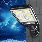 Уличный светодиодный настенный светильник на солнечной батарее, индукционный Светильник Лампа уличного освещения, светильник для сада, террасы, гаража, дверей, водонепроницаемый уличный фонарь