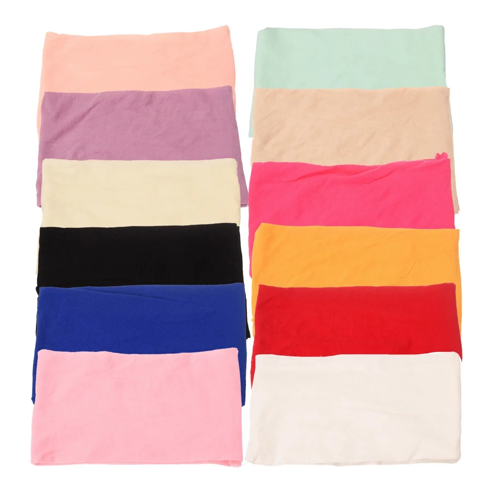 6 шт. 5 дюйма из мягкого нейлона и шифона со вставками в полоску повязка на голову