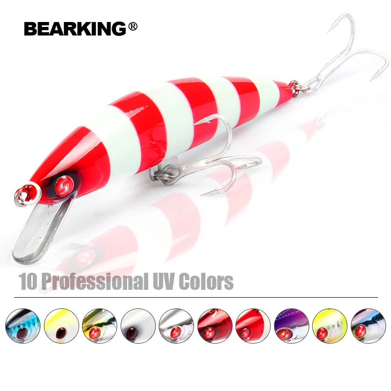 Bearking брендовая жесткая рыболовная приманка 1 шт. 12 см 40 г|Наживки для рыбной ловли|