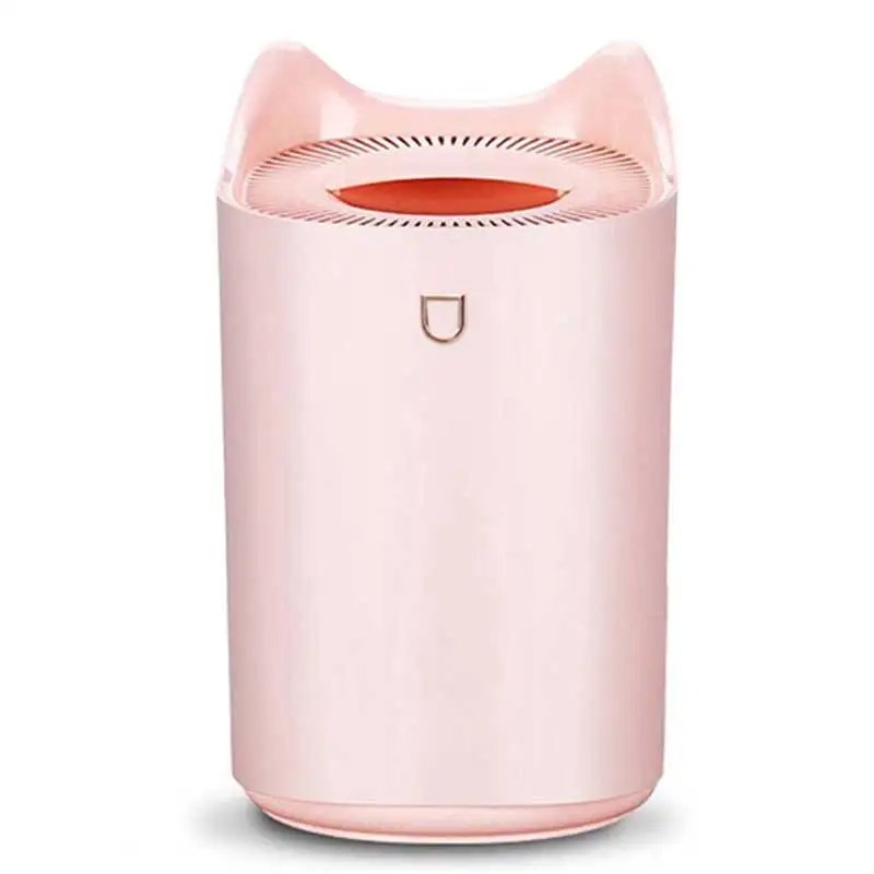 Увлажнитель воздуха ультразвуковой 3000 мл с двойной насадкой и светодиодной