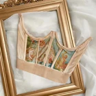 Винтажный корсет с изображением ангела, Корсеты с высокой талией, обтягивающая форма r, женский эластичный широкий пояс, тонкая сексуальная форма, стильная одежда