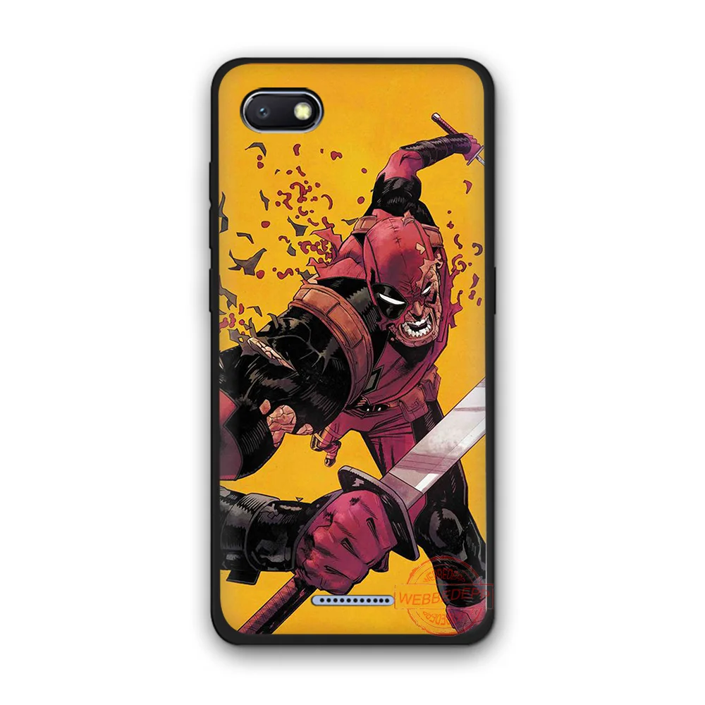 WEBBEDEPP фильма Дэдпул Рубашки модные чехлы для мобильного телефона из мягкого