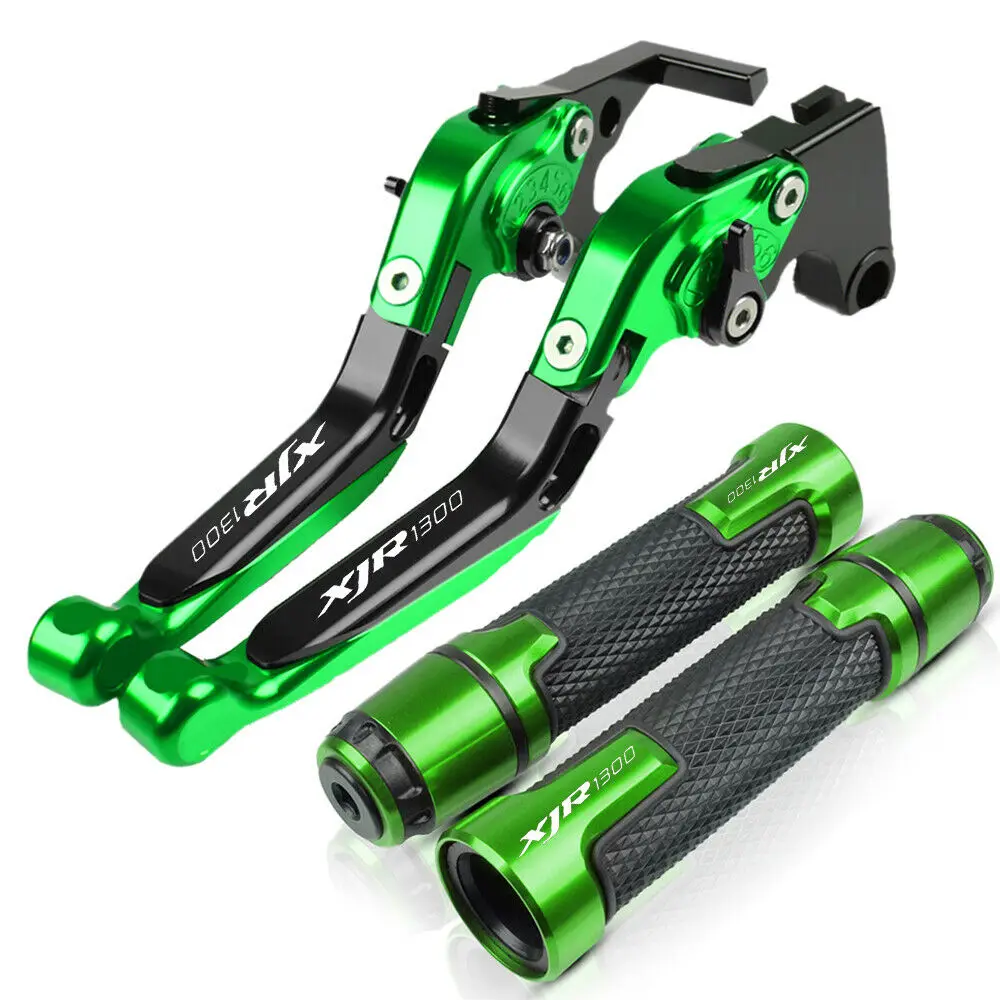 

Fit for YAMAHA XJR1300 2004-2014 Brake Clutch Levers+Handlebar Grips sets