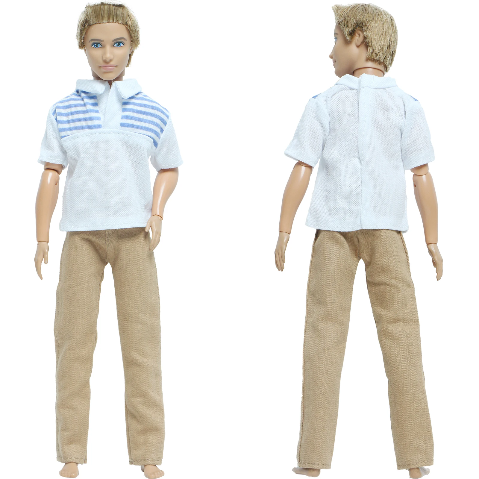 Lot Style 1 Set Daily Business Suit Outfits Pants + Shirt Coat Jacket Men Clothes for Ken Doll Accessories Baby Girl Boy Toys - купить по