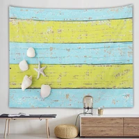 wooden board texture wall tapestry psychedelic polyester thin art tapestries wall hanging backdrop ceiling blanket home decor