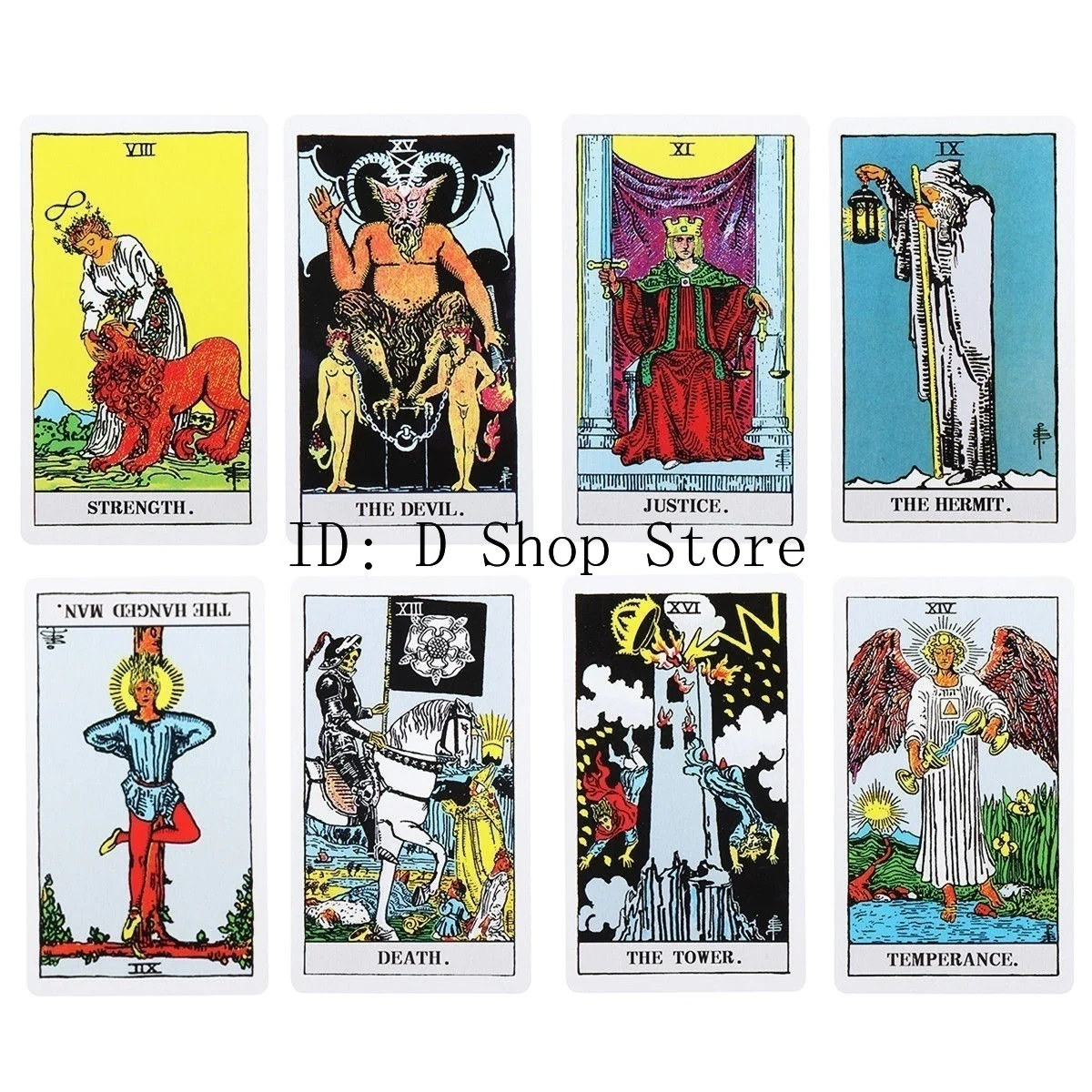 Хит продаж 2019 78 шт Rider Waite Tarot Deck Cards английская полная версия хорошо напечатанная