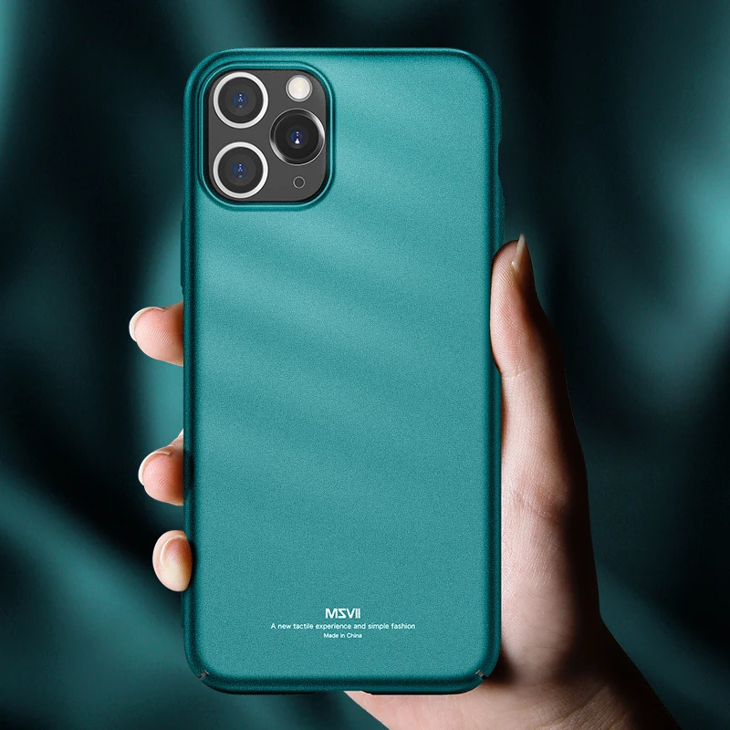 Матовый чехол MSVII для iPhone 11 Pro Max 6 S 7 8 Plus Жесткий Чехол из поликарбоната X XR XS чехлы