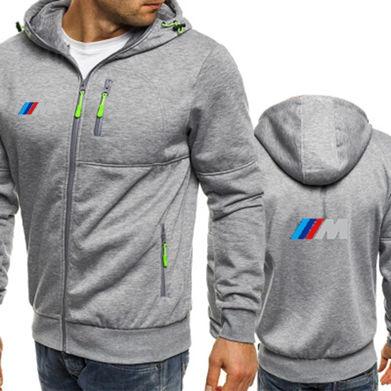 

2020 New Fashion Hoody Autumn Jacket Printed Men Hoodies Jackets Casual Hooded Thin Coat Zip Cardigan Plus Fleece M-3XL