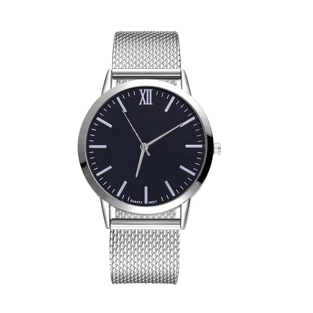 

Women Watch Silica Gel Mesh Belt Casual Watch Geneva Simple Wristwatch Stainless Steel Silver Ladies Hot Watch Montre Femme