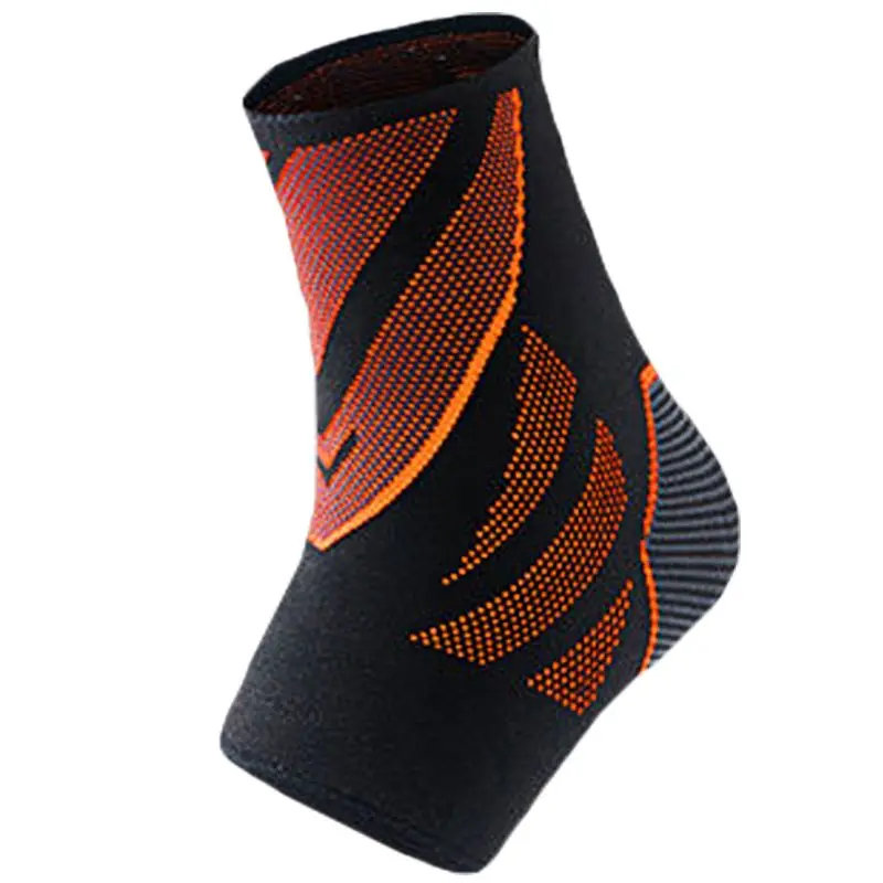 Компрессионный бандаж на лодыжку трикотажный эластичный поддерживающий рукав