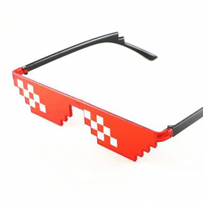 

Mosaic Glasses 8 Bit Pixel Deal With It Thug Life Sunglasses Eyewear Photo Props